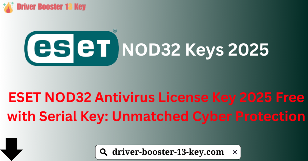 ESET NOD32 Antivirus License Key 2025 Free with Serial Key